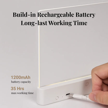 Night Reading Lamp with Soft, Eye-Comfort Light