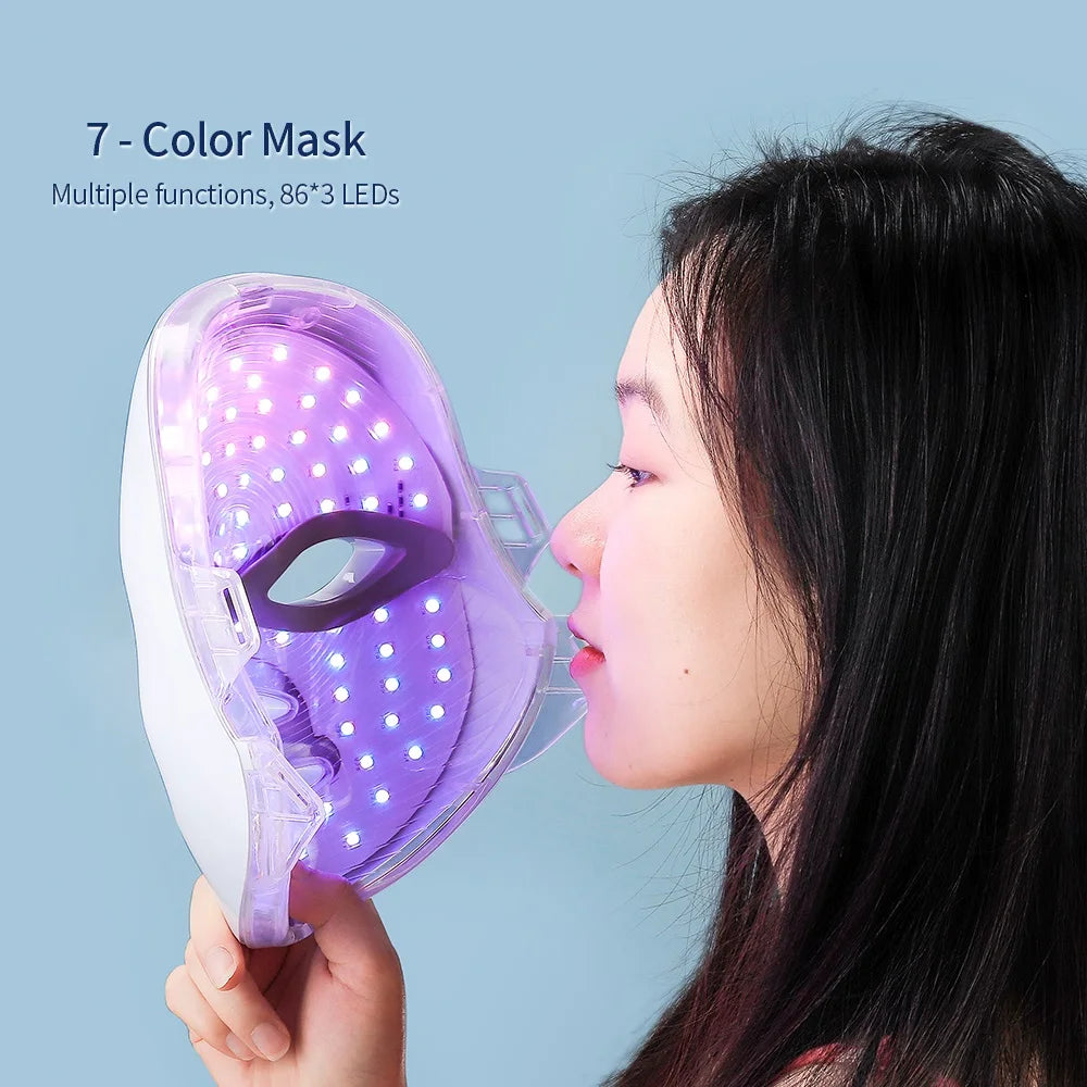 7-Colors LED Skin Therapy Mask