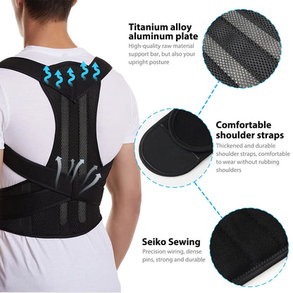 Adjustable Posture Support Brace