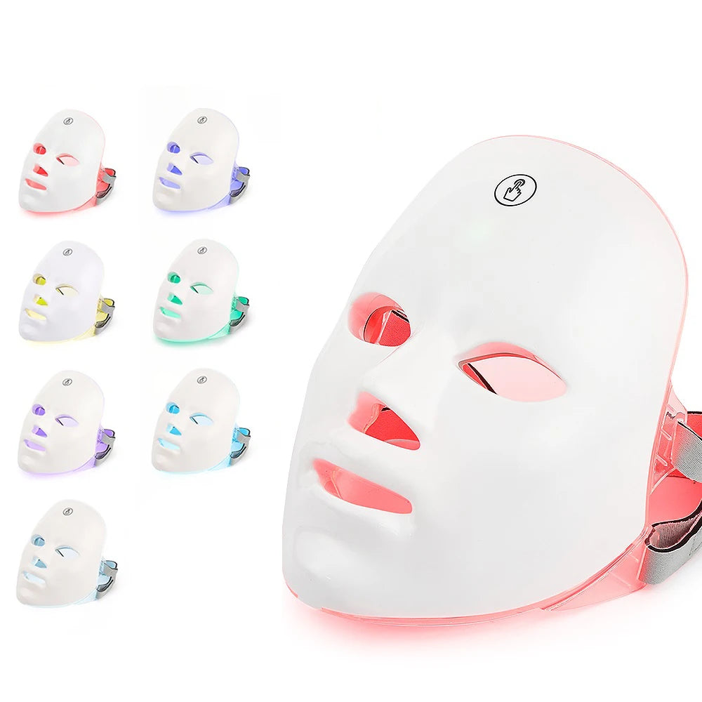 7-Colors LED Skin Therapy Mask