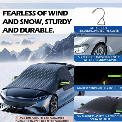 Magnetic Snow Windshield Cover